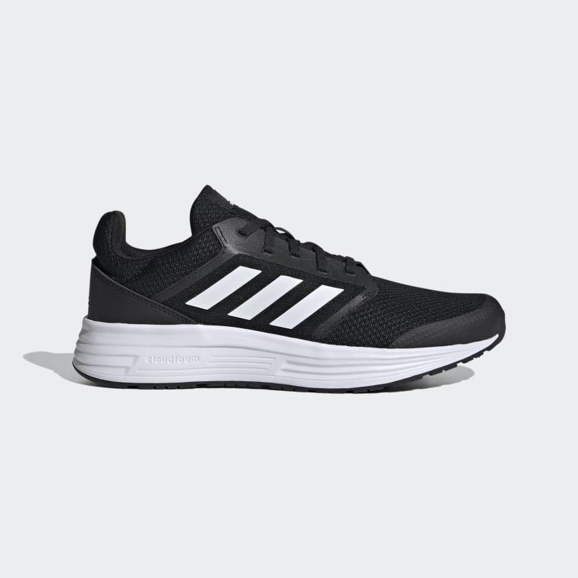 Adidas galaxy 5 black mens clearance