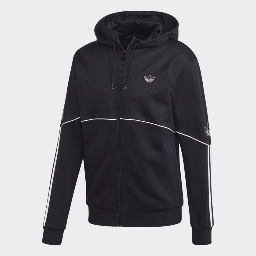 adidas Outline Hoodie Black adidas Malaysia