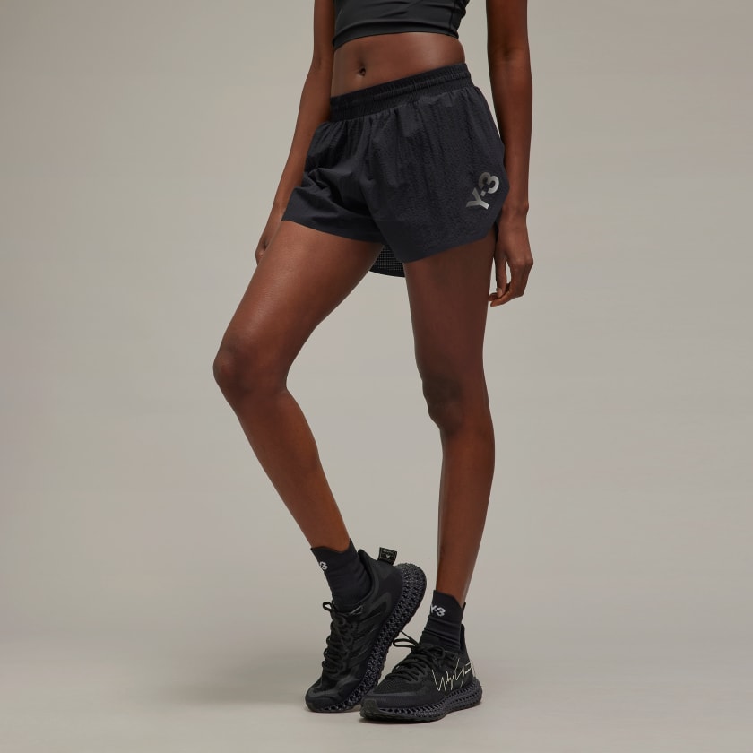 adidas Y-3 AEROREADY Running Shorts - Black | Women's Lifestyle | adidas US