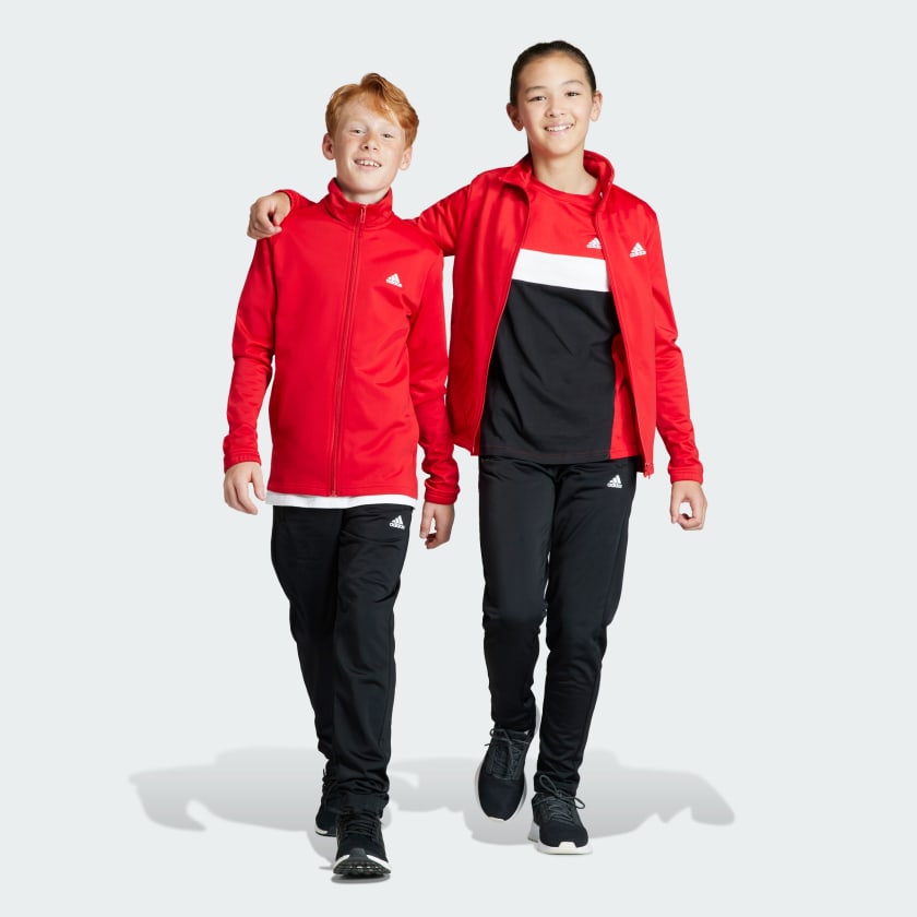 Adidas big clearance boy tracksuit