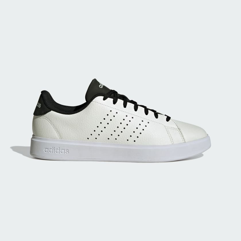 Adidas cloudfoam advantage black and white hotsell