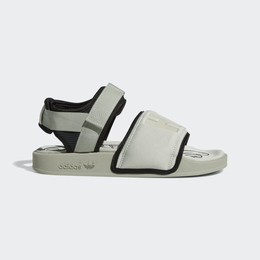 Pharrell adilette top slides