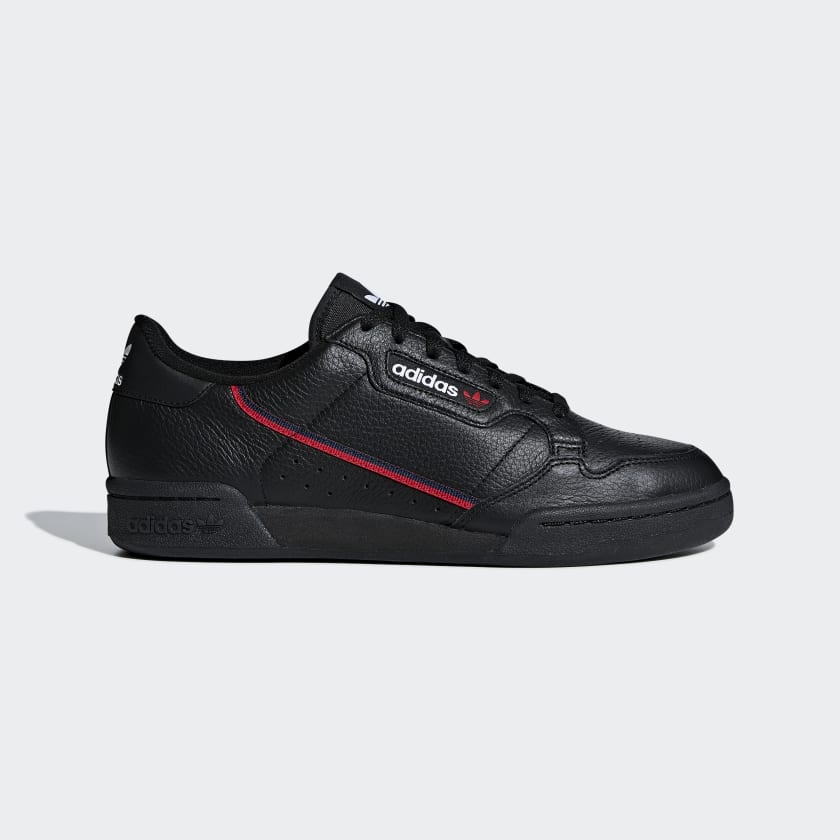 Sorte og røde Continental 80 sko adidas Danmark