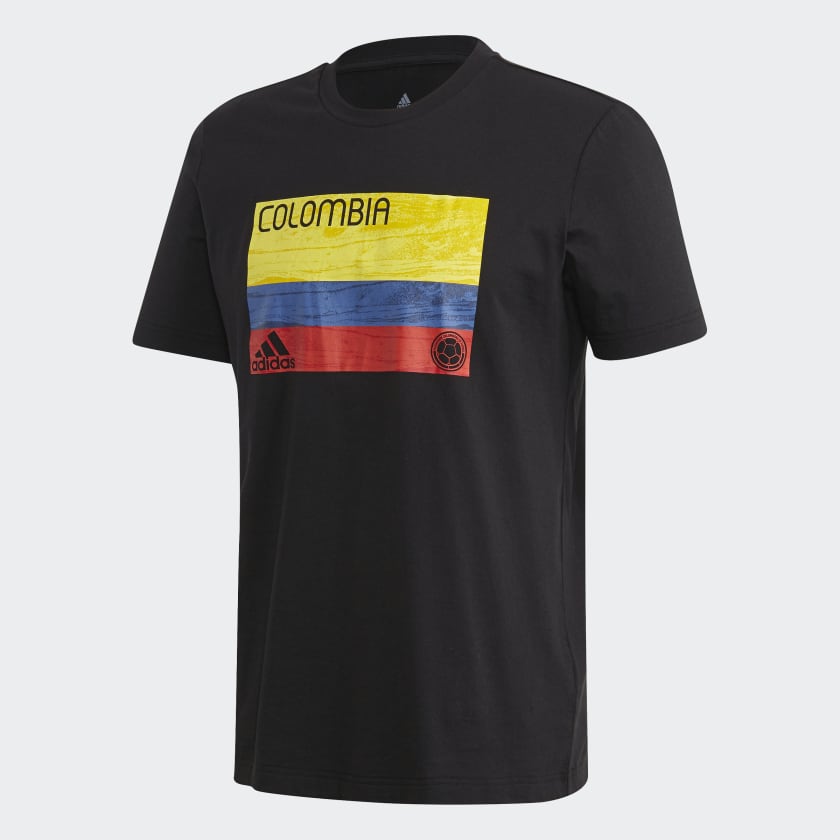 adidas Camiseta Estampada Colombia 2020 Negro adidas Colombia