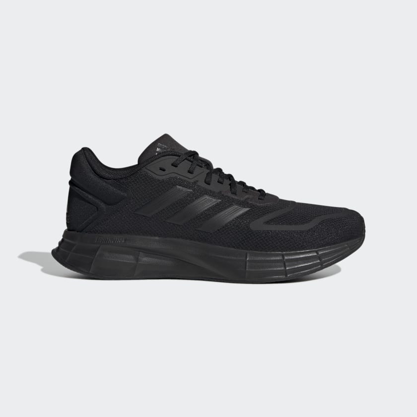 adidas Duramo 10 Men's Running Shoes (Core Black/Core Black/Black)