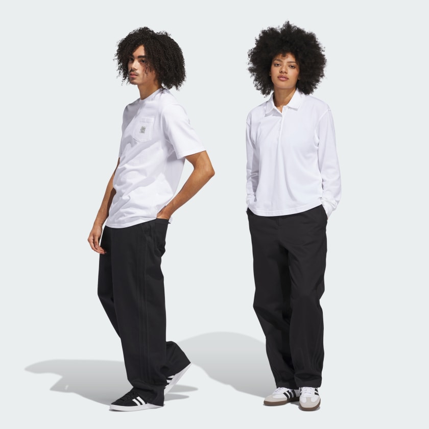 adidas 3-Stripes Skate Chinos - Black | adidas Singapore