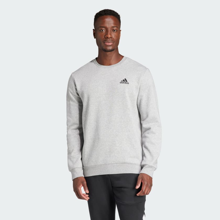 adidas Sweat shirt Essentials Fleece gris adidas Canada