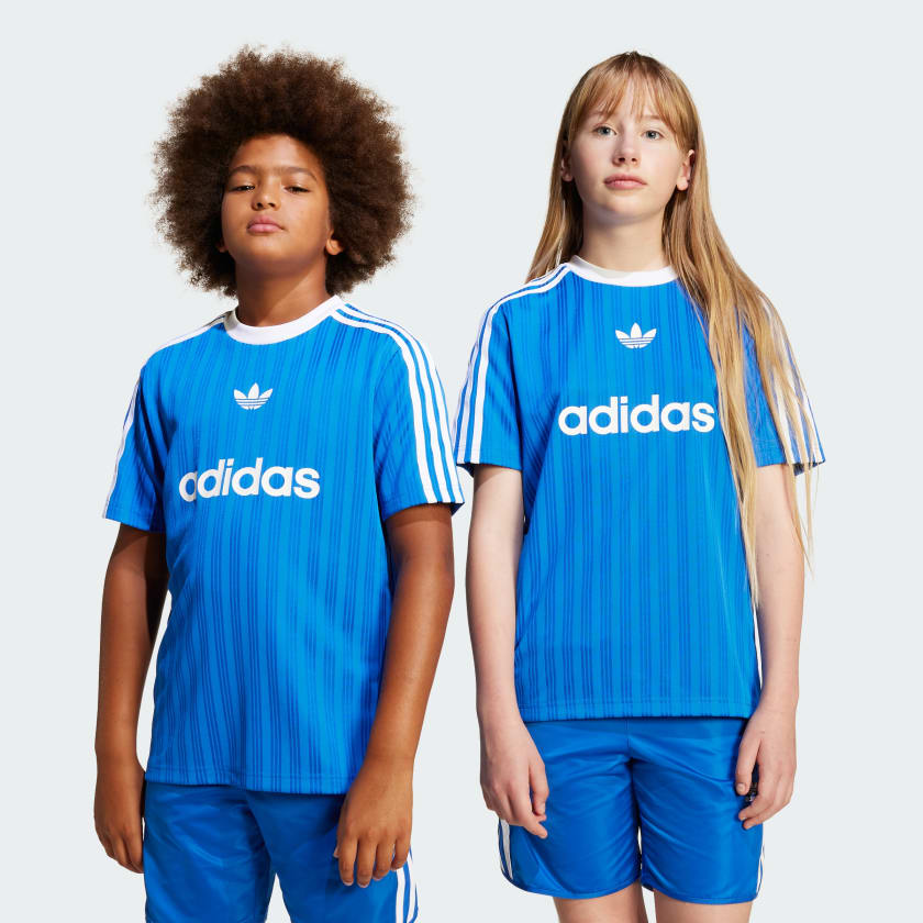 Claret and blue adidas t shirt cheap
