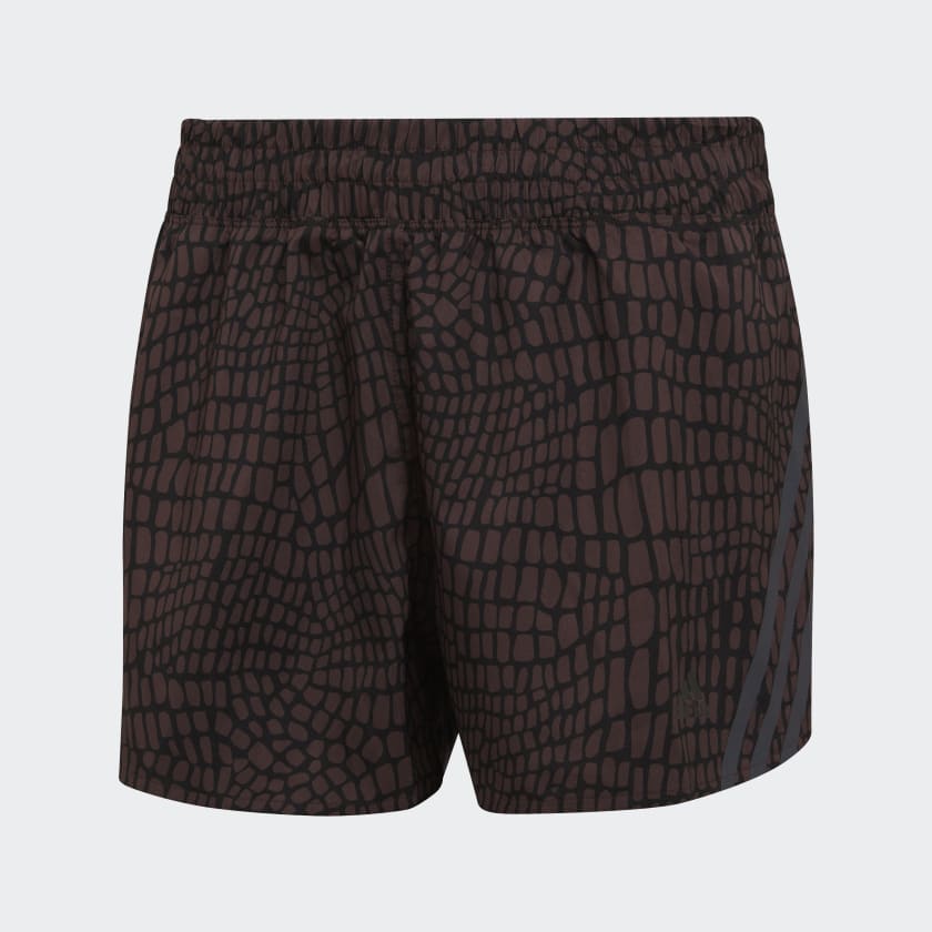 adidas Run Icons 3 Streifen Crocodile Print Running Shorts Schwarz adidas Deutschland