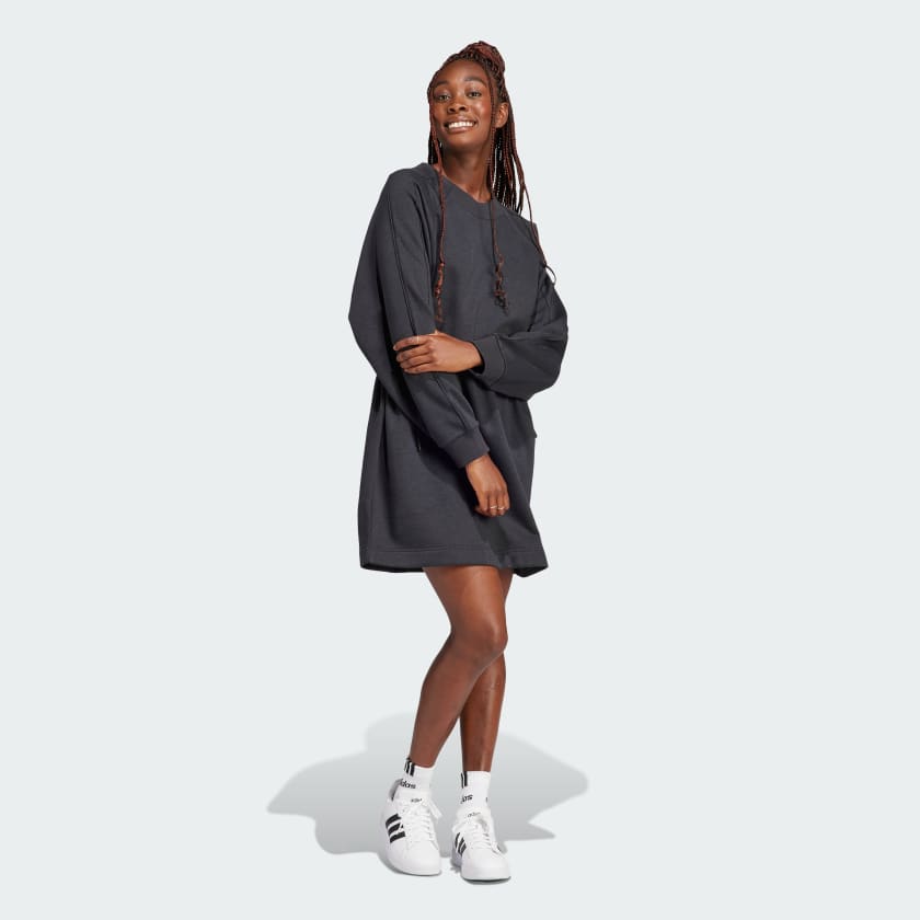 Beliebtes TOP adidas The Safe Place Long Dress | - adidas Black Lifestyle | Women\'s US