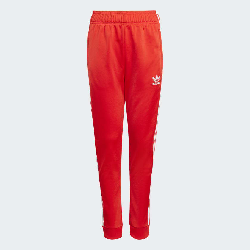 adidas Adicolor SST Track Pants - Red | adidas Australia