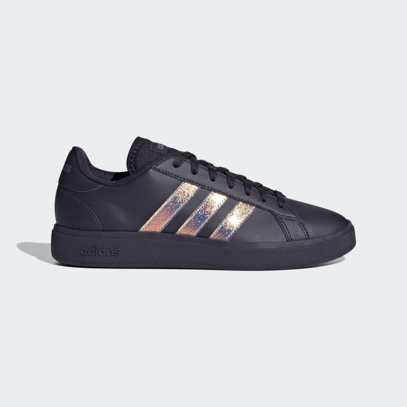 Adidas grand court black and gold hotsell