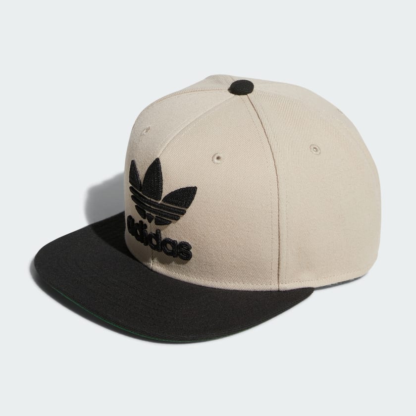 adidas Men s Originals Trefoil Chain Snapback Beige Free Shipping with adiClub adidas US