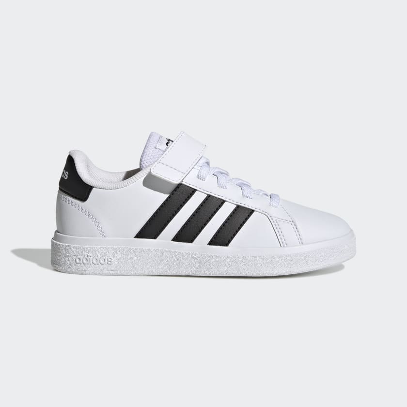 adidas Womens Grand Court 2.0 White/Black/Black 5 : : Clothing,  Shoes & Accessories