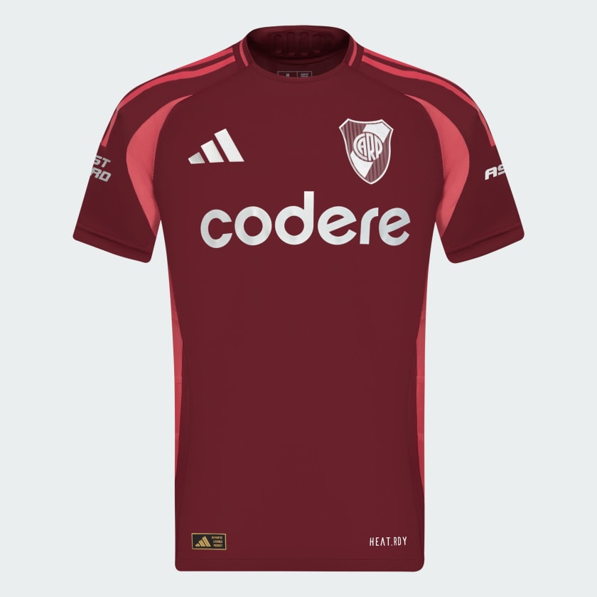 adidas Camiseta Alternativa River Plate 24 25 Version Jugador Rojo adidas Argentina