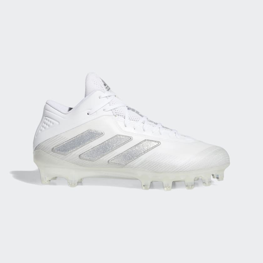 Adidas us football cleats white hot sale