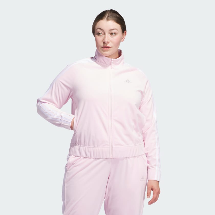 Adidas womens pink jacket on sale