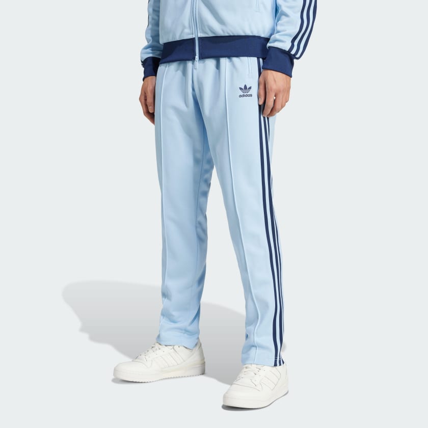 Adidas beckenbauer track pants blue 2025