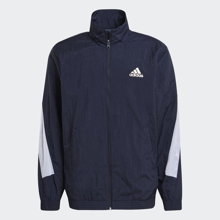 adidas Mesh Pop Track Top Blue Free Shipping with adiClub adidas US