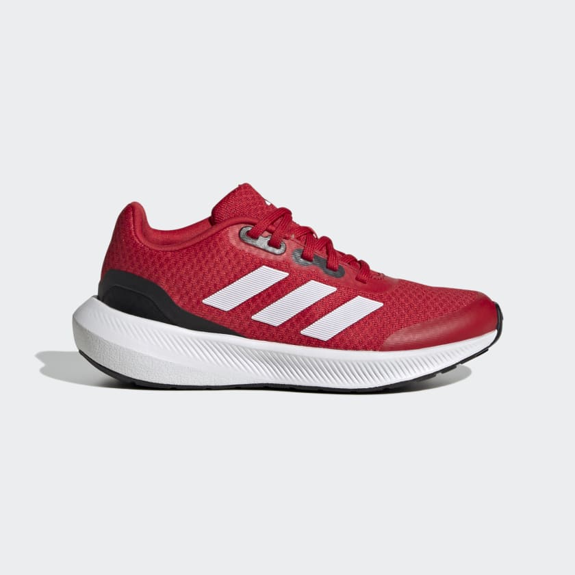 adidas RunFalcon 3 Lace Shoes - Red | adidas UK