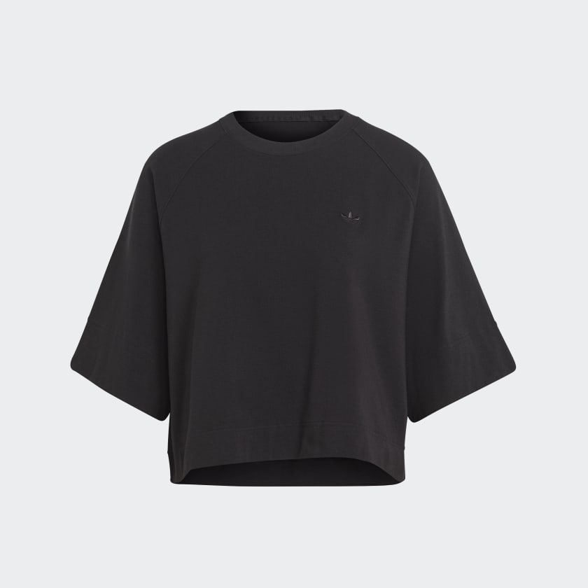 アディダス プレミアム エッセンシャルズ Tシャツ - ブラック