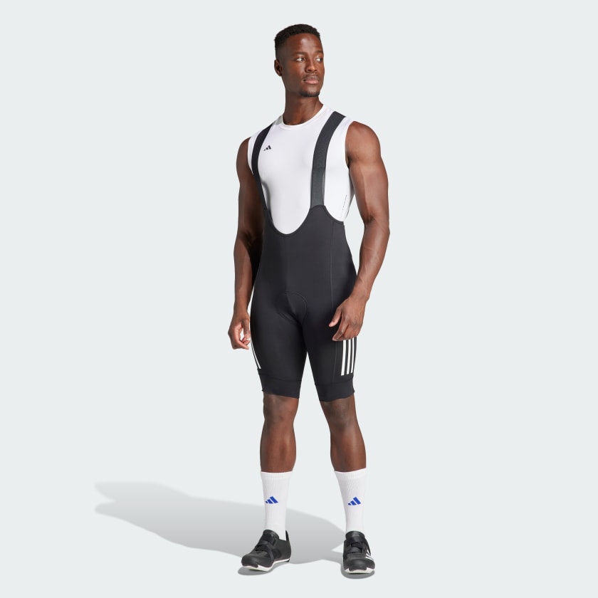 adidas The Padded Cycling Bib Shorts - Black | adidas Canada