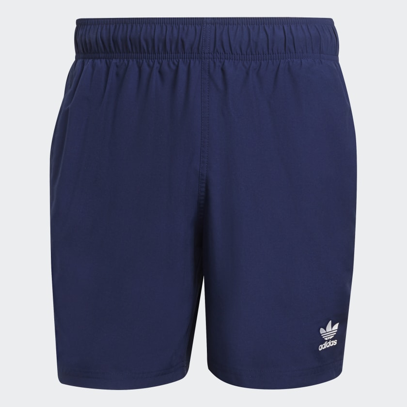 adidas Adicolor Essentials Trefoil Swim Shorts - Blue | Men's Swim ...