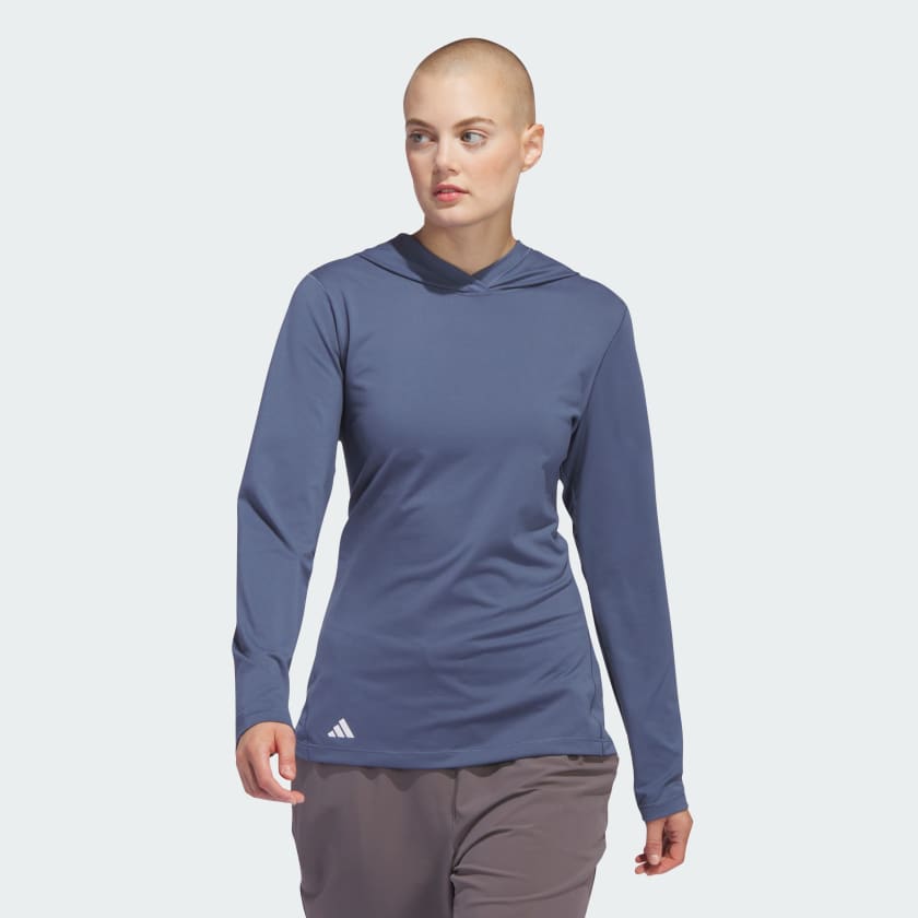adidas Performance Golf Hoodie Blue Free Shipping with adiClub adidas US