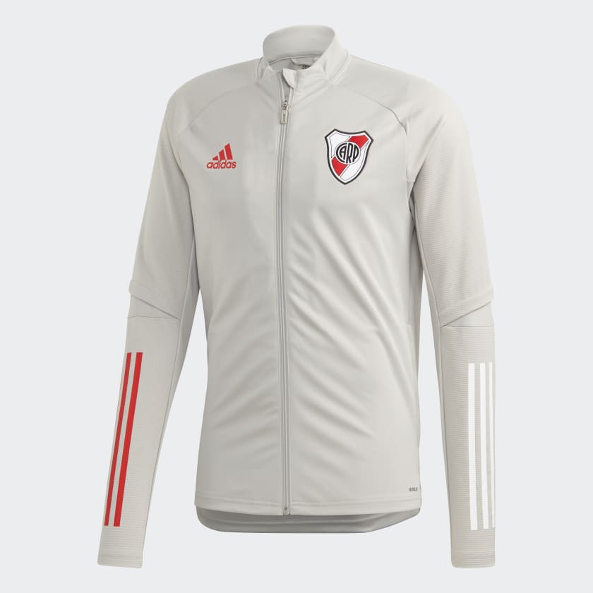 adidas Campera de Entrenamiento River Plate Gris adidas Argentina