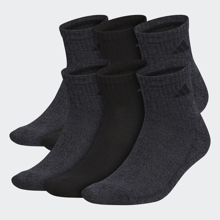 Athletic Quarter Socks 6 Pairs