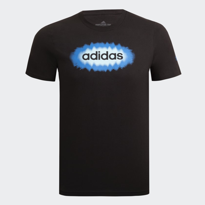 Polo Graphic Positive Aura Linear Negro adidas adidas Peru