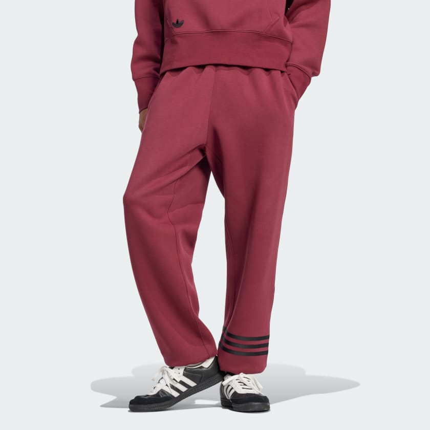 Adidas Neuclassics Sweat Pants Shadow Red M Mens Originals Pants