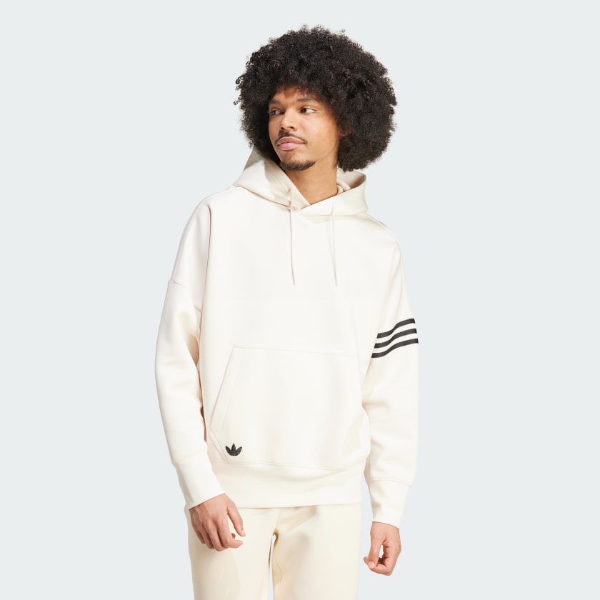 Adidas originals white hoodie clearance