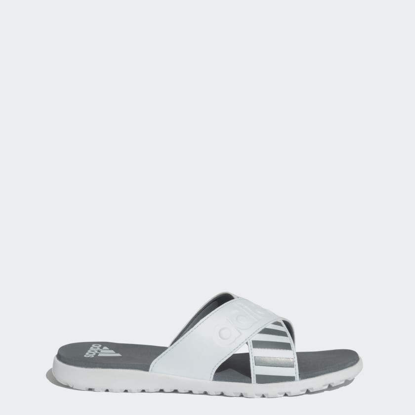 adidas brizo 3.0 blue leather flip flops