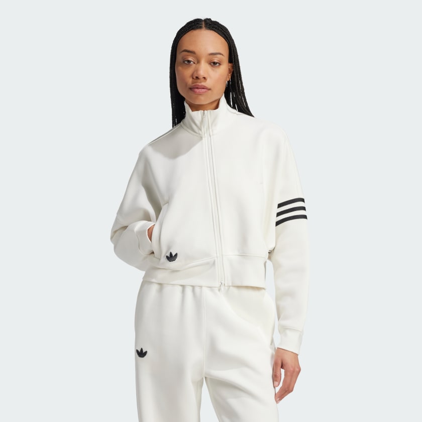 Adidas tracksuit top womens hotsell