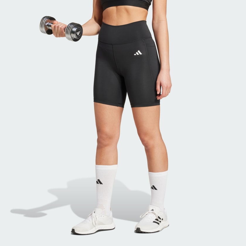 Calzas cortas deportivas mujer adidas top