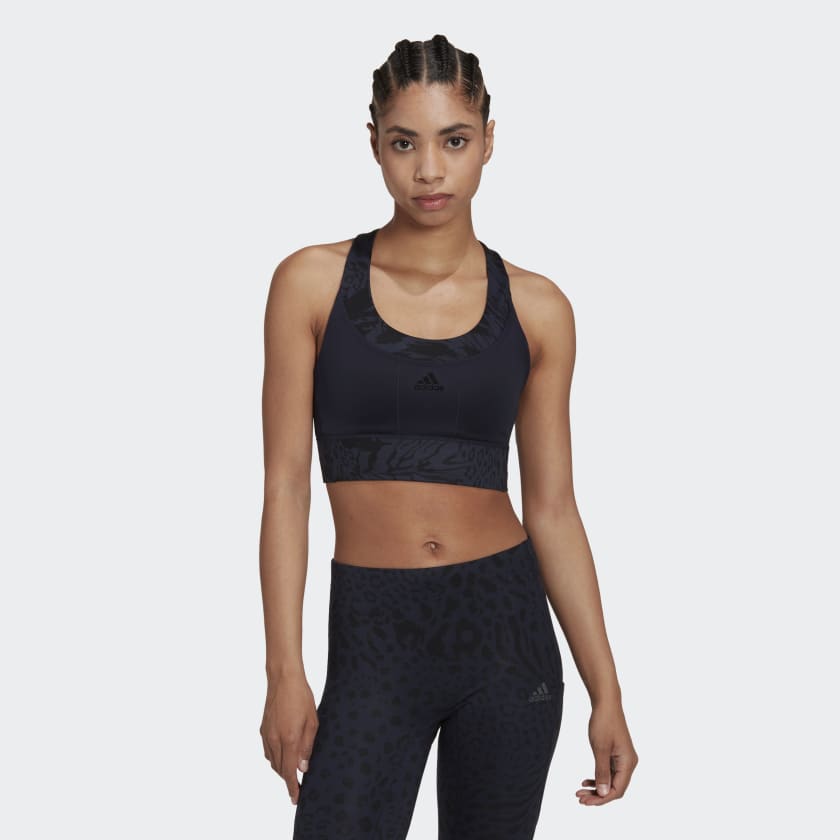 NWT Adidas Don't Rest Alphaskin Removable Padded Sports Bra