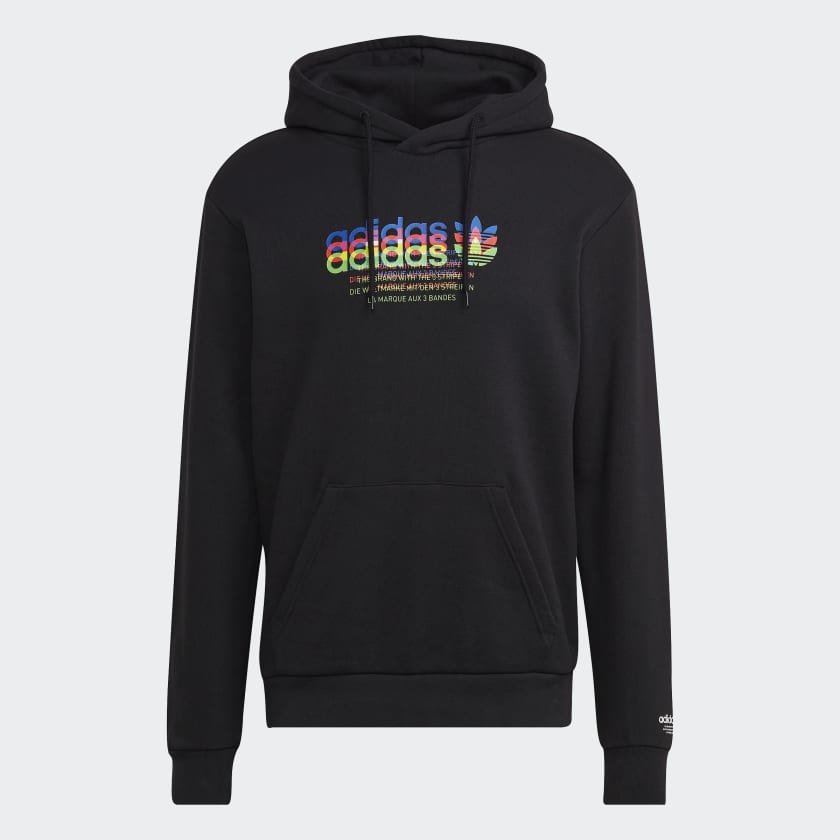 adidas Hyperreal Hoodie Black adidas India