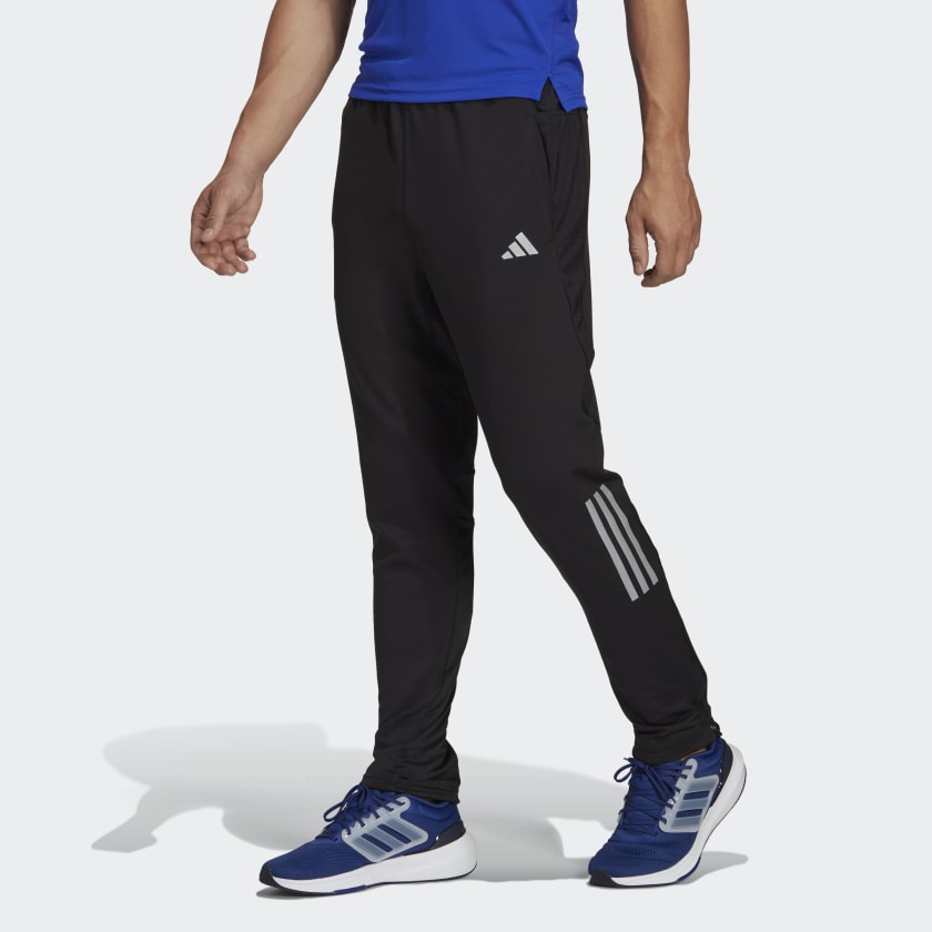 adidas Own the Run Astro Knit Pants - Black | Men's Running | adidas US
