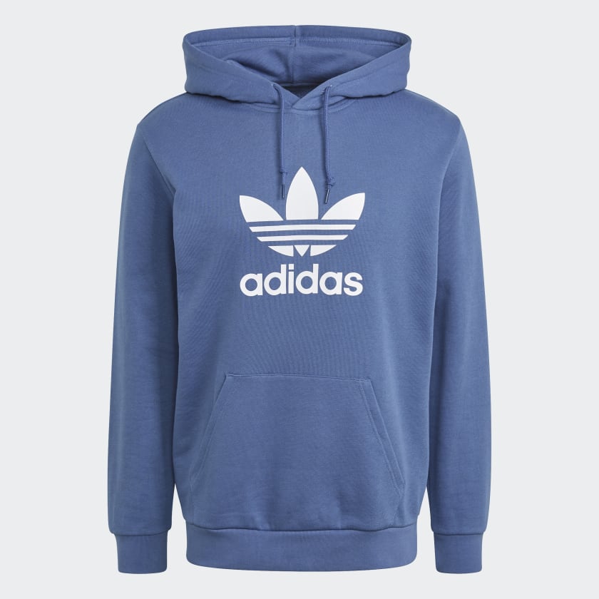 Poler n con Capucha Trifolio Azul adidas adidas Chile