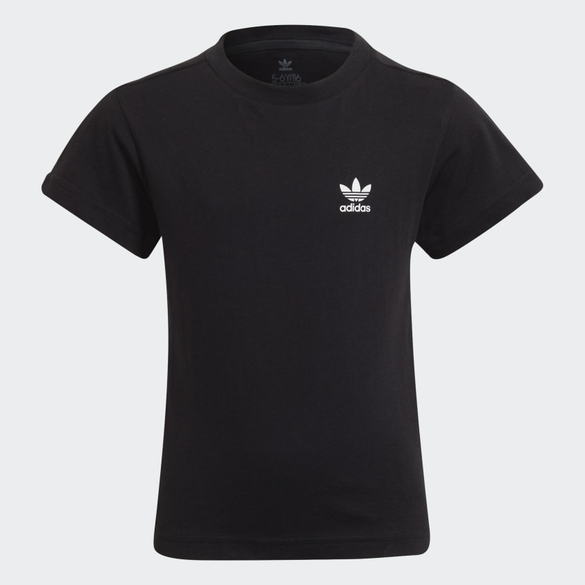 adidas Adicolor T Shirt Black adidas UK