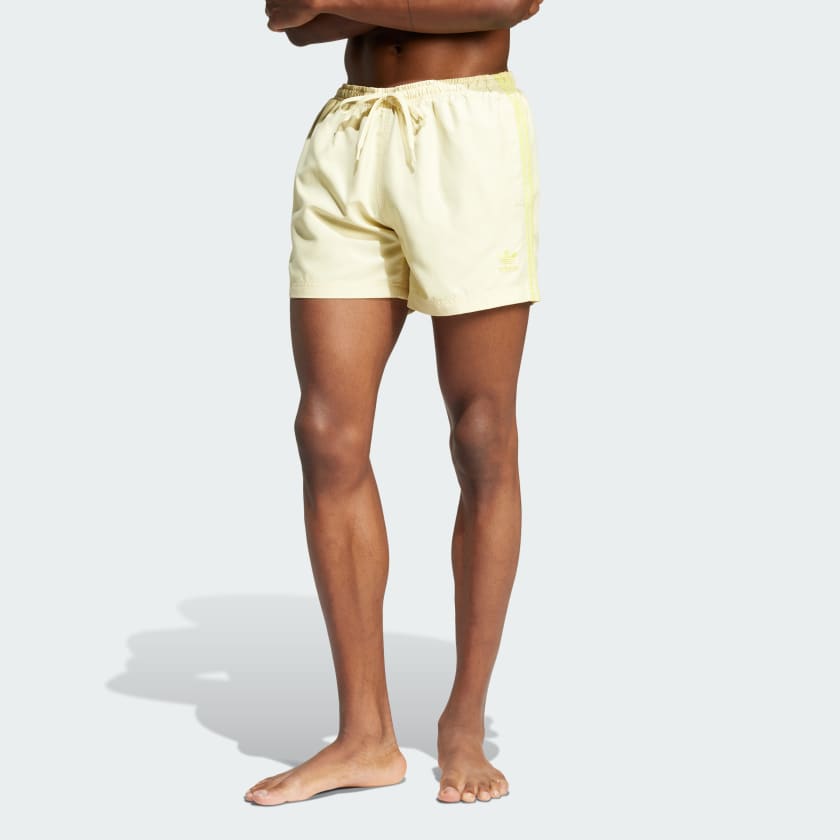 Adidas swim shorts yellow 2025