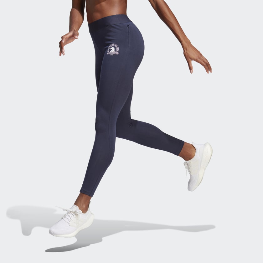 adidas Boston Marathon® 2023 Running Leggings - Blue | Women's Running |  adidas US