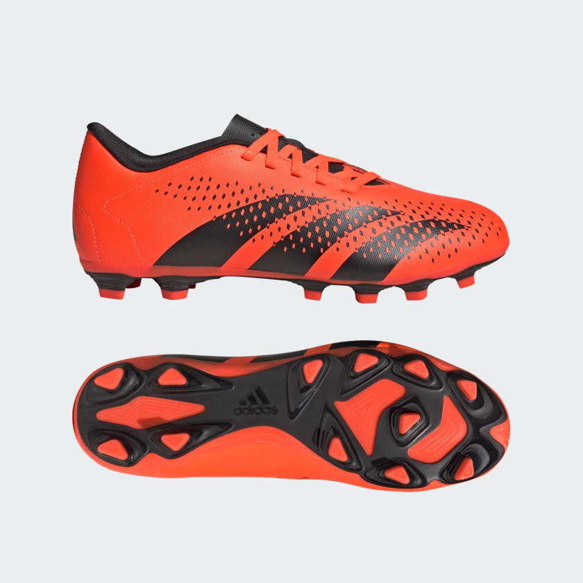 Bota de fútbol Predator Accuracy.4 versátil   Naranja adidas