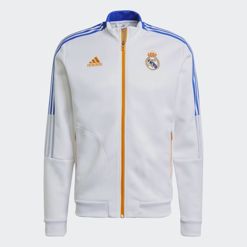 adidas Chamarra Anthem Real Madrid Tiro Blanco adidas Mexico