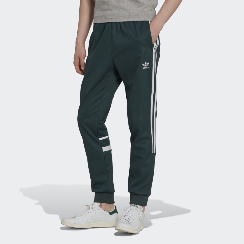 adidas Adicolor Cut Line Pants - Green | Men's Lifestyle | adidas US