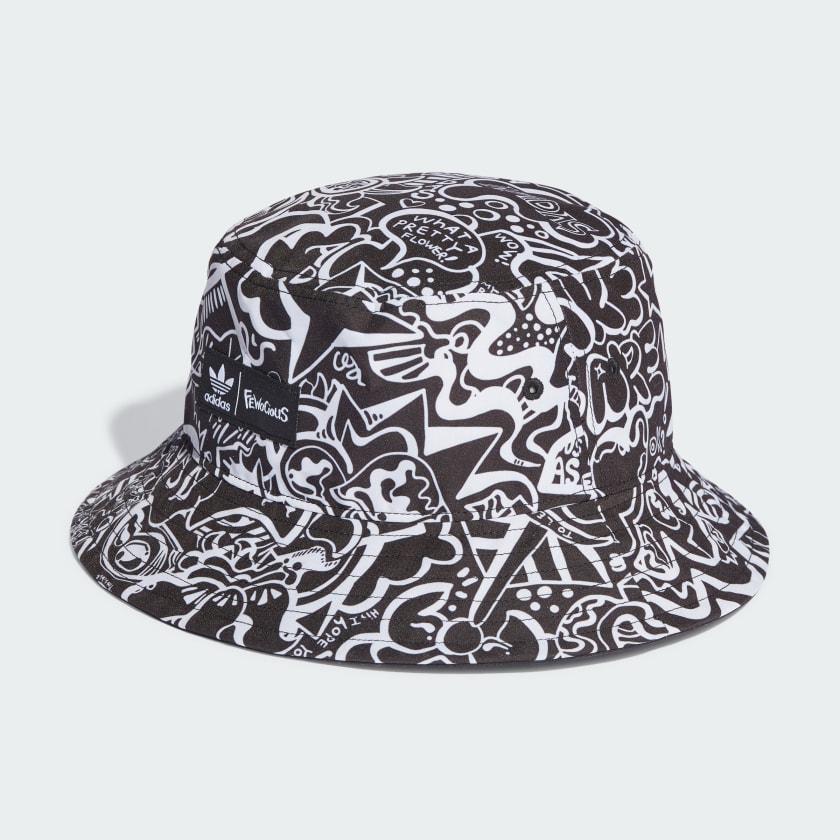 esperanza contraste Fe ciega adidas x FEWOCiOUS Bucket Hat - Black | Unisex Lifestyle | adidas US