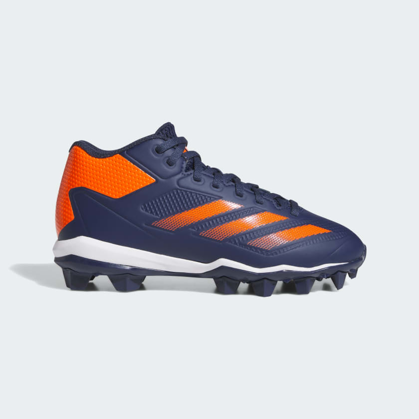 adidas Adizero Impact Molded Kids Baseball Cleats Blue Free Shipping with adiClub adidas US