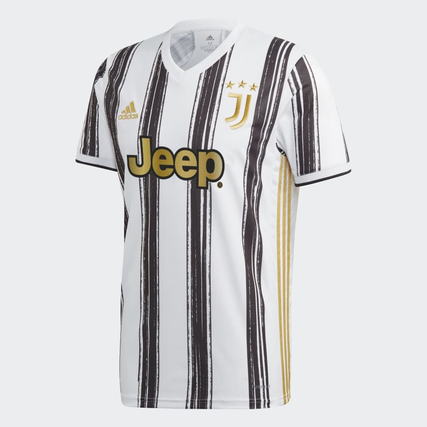 Camiseta de la primera equipación de la Juventus 20/21 blanca y negra para hombre | adidas