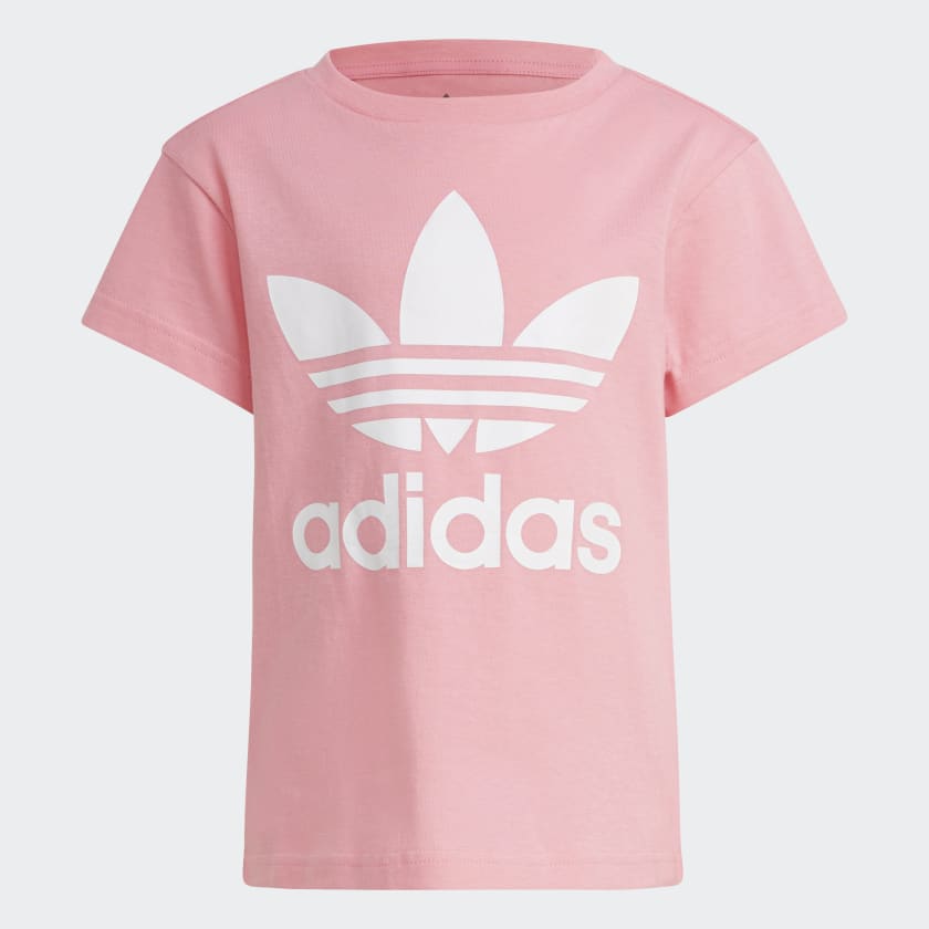 | US Adicolor Kids\' adidas adidas Tee Trefoil Lifestyle - Pink |